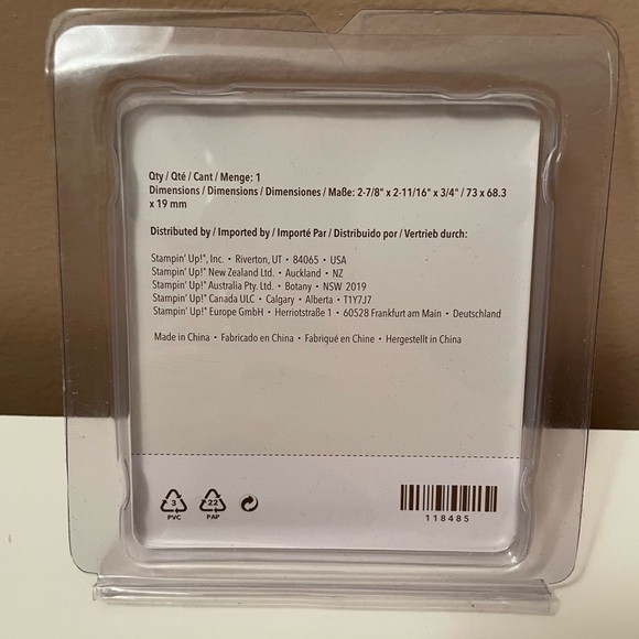 9-piece set Stampin’ Up stamps, blocks, ink, and paper, Thanks, Heartfelt Blooms - Picture 2 of 16